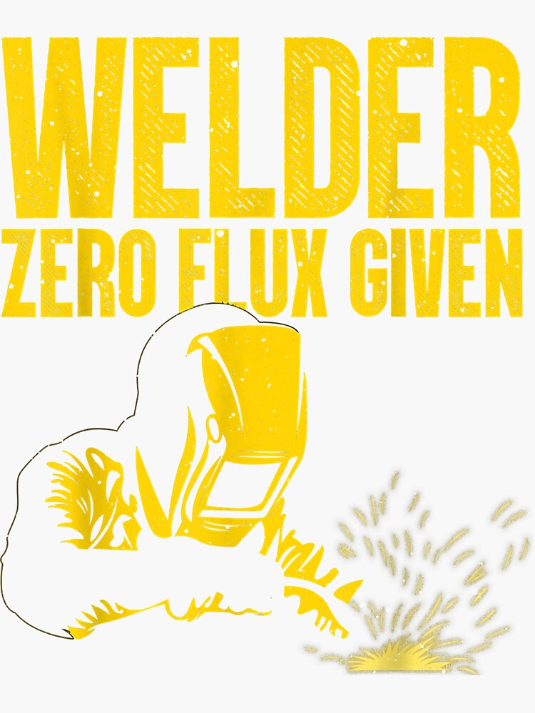 "Cool welder art for men women migtig welding metal lover" Sticker for