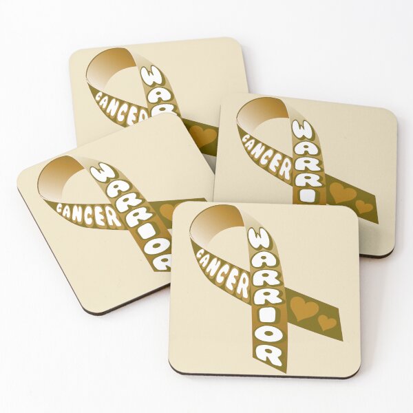 Item preview, Cancer WARRIOR Brown Ribbon designed and sold by everything4eva.