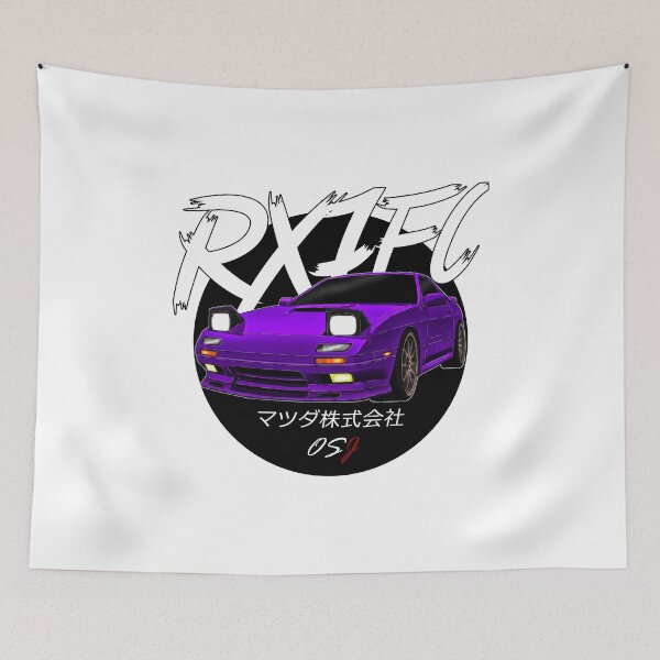 Item preview, JDM RX7 FC Purple designed and sold by oldschooljdm.