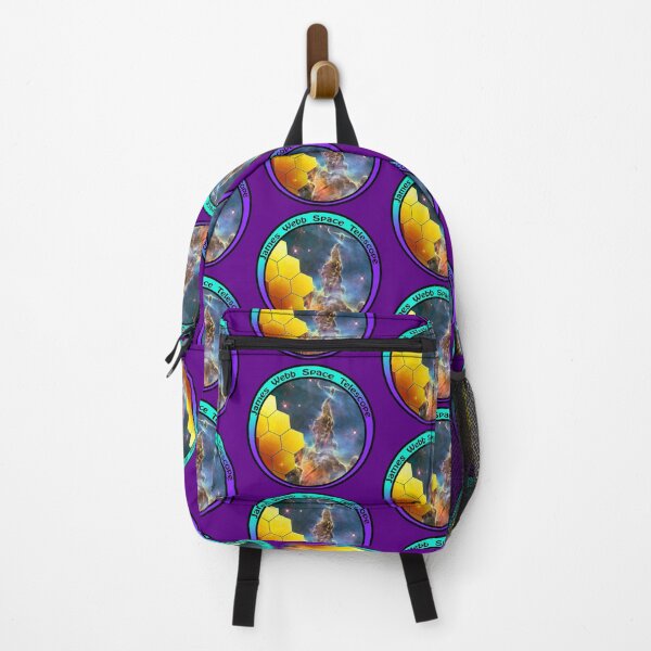 Item preview, JWST James Webb Telescope - Mystic Mountain Carina Nebula, teal purple designed and sold by Kestrelle.