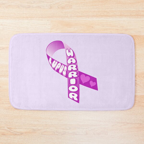 Item preview, Lupus WARRIOR Purple Ribbon designed and sold by everything4eva.