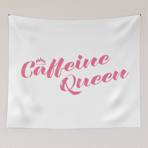 Item preview, Caffeine Queen Typography designed and sold by anamichele.