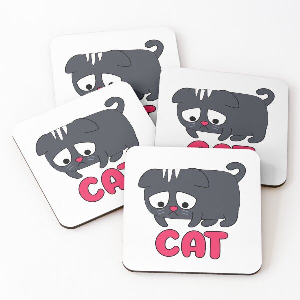 Item preview, Cute Cat - Sad designed and sold by TourDeBookshop.