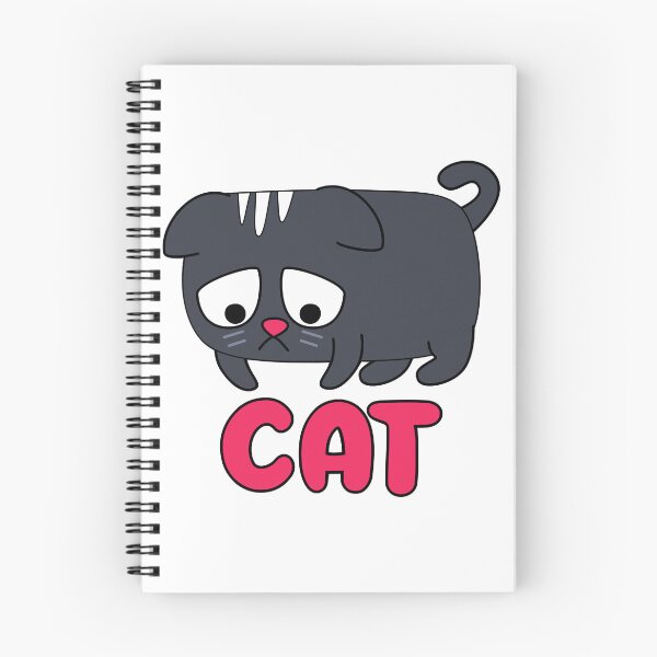 Item preview, Cute Cat - Sad designed and sold by TourDeBookshop.