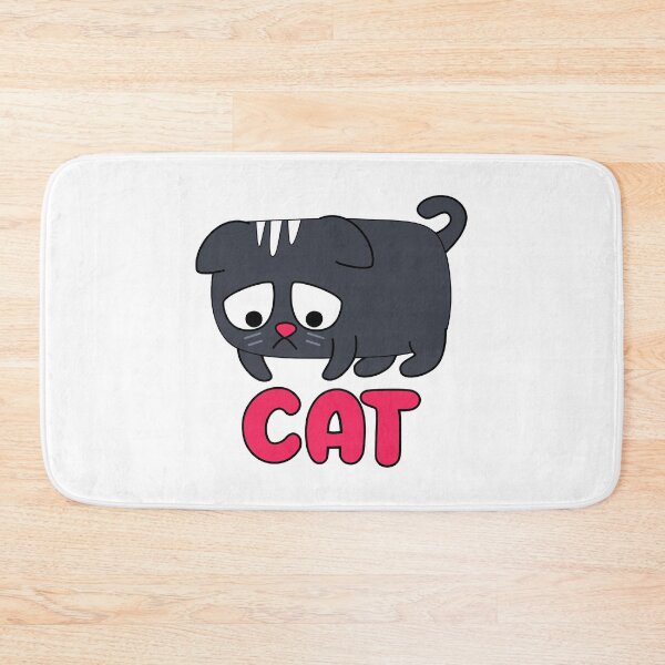 Item preview, Cute Cat - Sad designed and sold by TourDeBookshop.