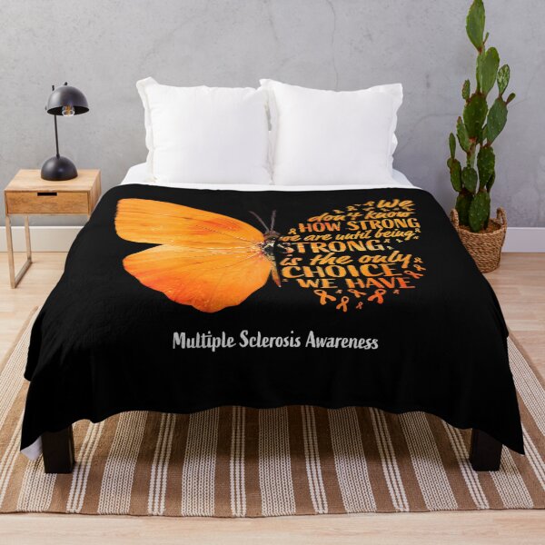 Item preview, We Don't Know How Strong We Are Until Being Strong Multiple Sclerosis Awareness designed and sold by EmilieWebeEW.