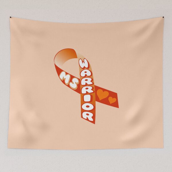 Item preview, MS WARRIOR Orange Ribbon designed and sold by everything4eva.