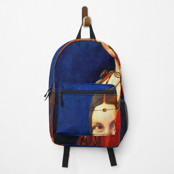 Item preview, La Belle Ferronniere by Leonardo da Vinci - digital enhancement designed and sold by NickoPrints.