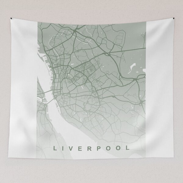 Item preview, Liverpool Map Art designed and sold by artymaps.