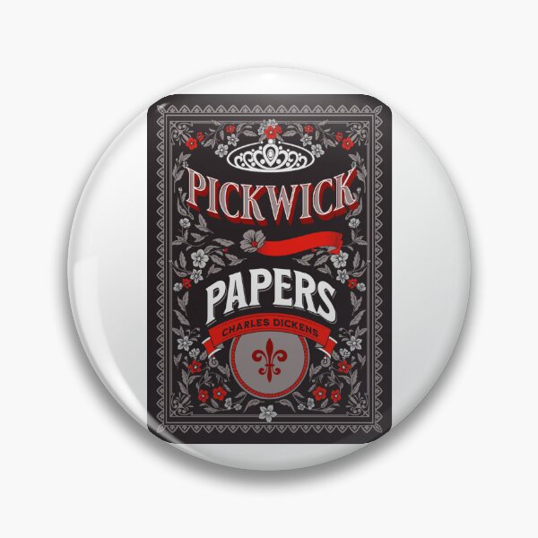 Item preview, Pickwick Papers - Charles Dickens Book Cover Art  designed and sold by Suyogsonar25.
