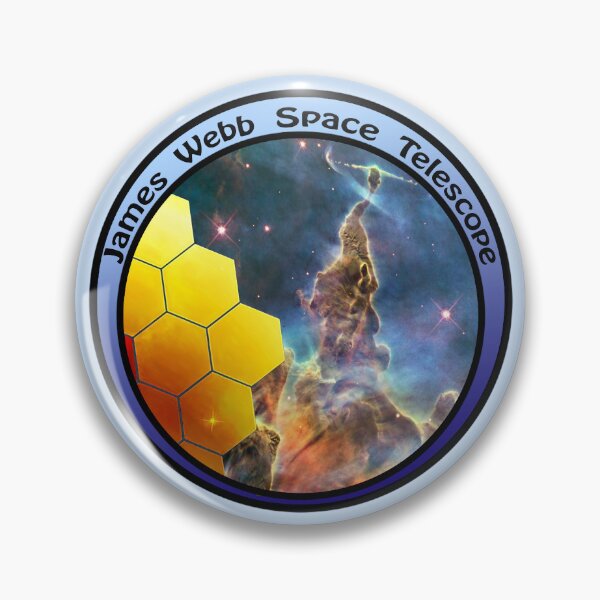 Item preview, JWST James Webb Telescope - Mystic Mountain Carina Nebula, blues designed and sold by Kestrelle.