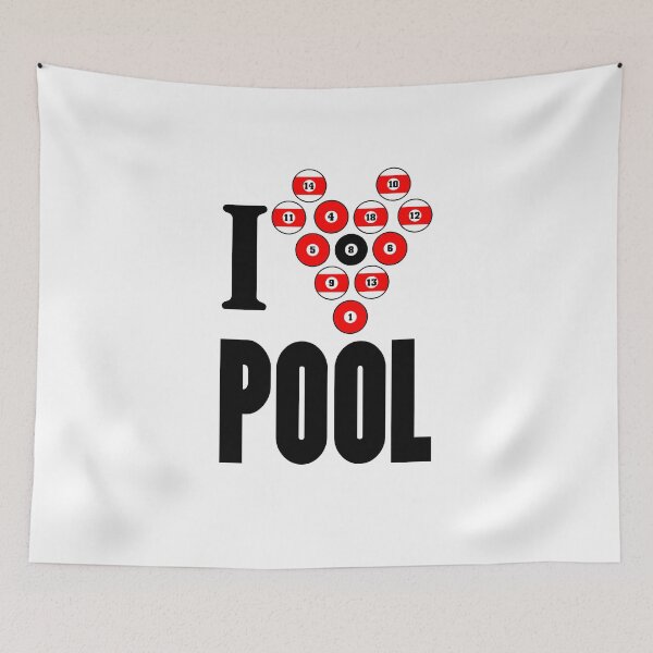 Item preview, I Love Pool! designed and sold by flipper42.