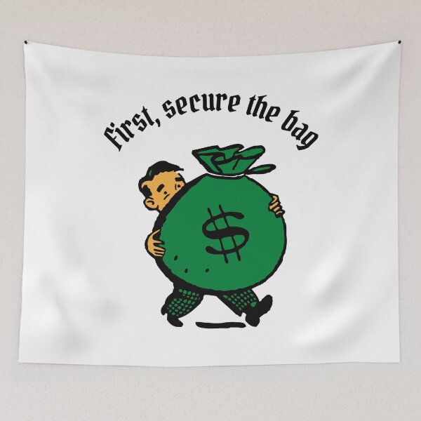 Item preview, First, secure the bag designed and sold by LewisRichie.