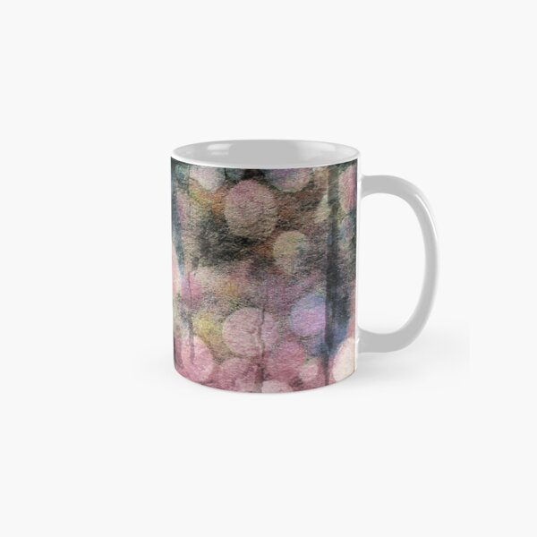 Abstract Batik Bubble Print Classic Mug