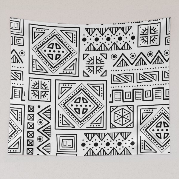 Item preview, Mayan Aztec Tribal Ethnic Pattern designed and sold by Vector Scout Lab.