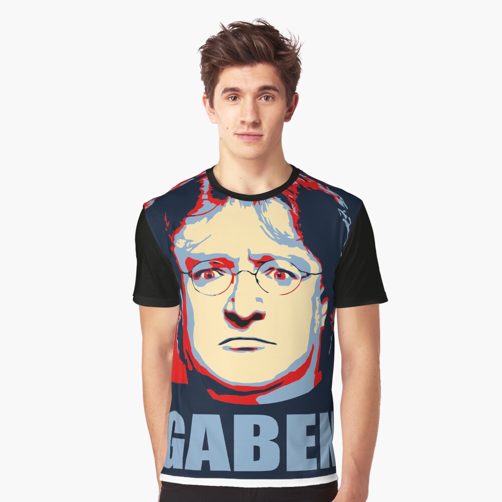 New Gaben - Gabe Newell Meme T-Shirt animal print shirt for boys customized  t shirts t shirts for men pack - AliExpress