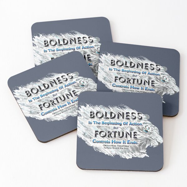 Item preview, FORTUNE FAVORS THE BOLD designed and sold by THE AMERICAN TEEVANGELIST.