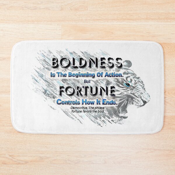 Item preview, FORTUNE FAVORS THE BOLD designed and sold by THE AMERICAN TEEVANGELIST.