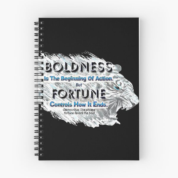 Item preview, FORTUNE FAVORS THE BOLD designed and sold by THE AMERICAN TEEVANGELIST.