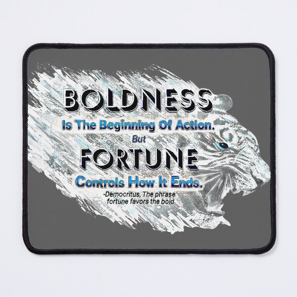 Item preview, FORTUNE FAVORS THE BOLD designed and sold by THE AMERICAN TEEVANGELIST.