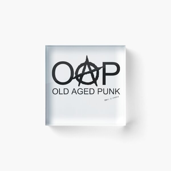 Item preview, OAP - Old Aged Punk designed and sold by PunkGrandad.