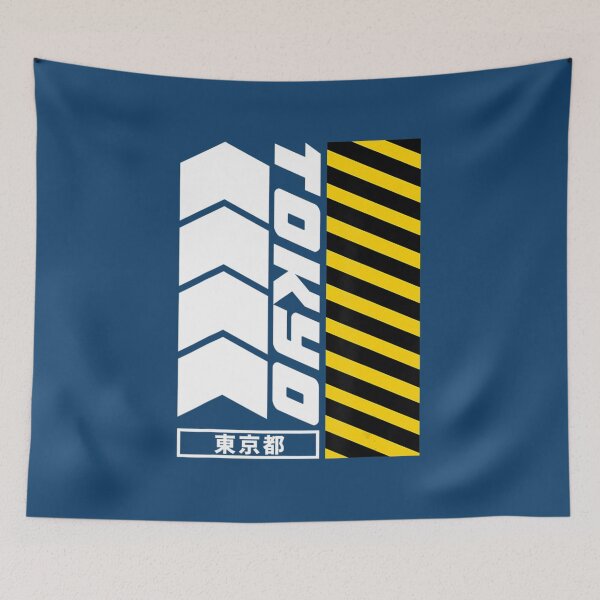 Item preview, Tokyo Japan Cyberpunk Aesthetic Kanji designed and sold by KaiRuiwe.