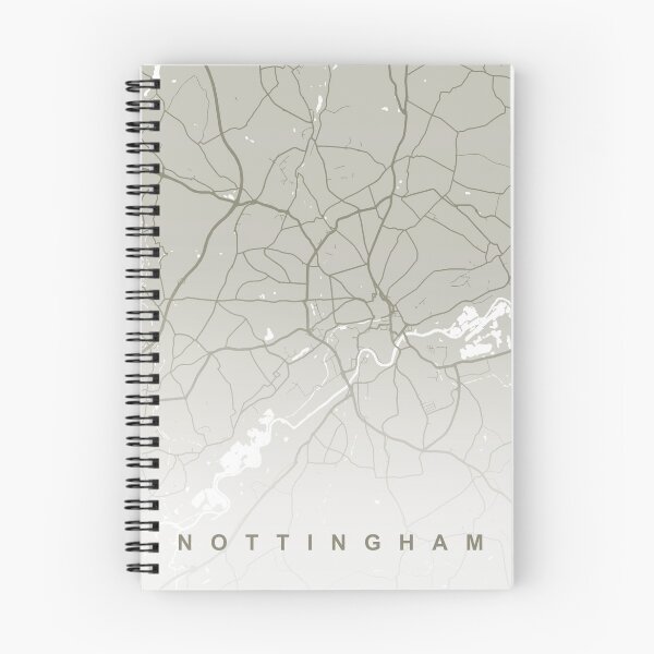 Item preview, Nottingham Map Art designed and sold by artymaps.