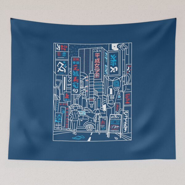 Item preview, Tokyo Japan Cyberpunk Vaporwave Aesthetic Retro designed and sold by KaiRuiwe.