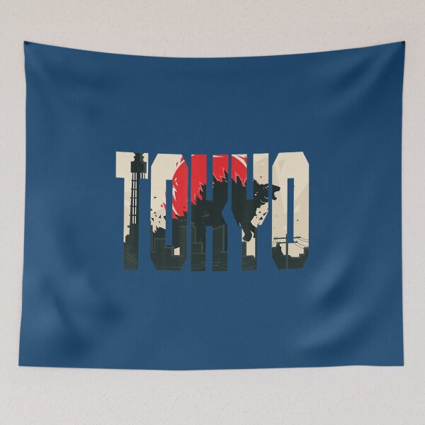 Item preview, Tokyo Japan Monster Attack designed and sold by KaiRuiwe.