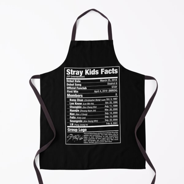 Item preview, Stray Kids Kpop Nutritional Facts designed and sold by Penderhouse.