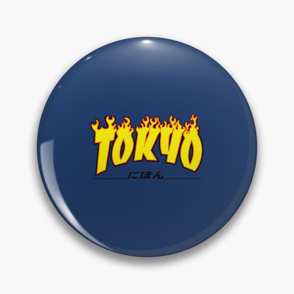 Item preview, Tokyo Japan Trasher Yellow, Orange, And Black, Flame designed and sold by KaiRuiwe.