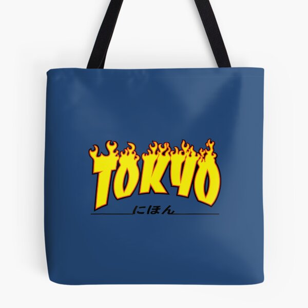 Item preview, Tokyo Japan Trasher Yellow, Orange, And Black, Flame designed and sold by KaiRuiwe.