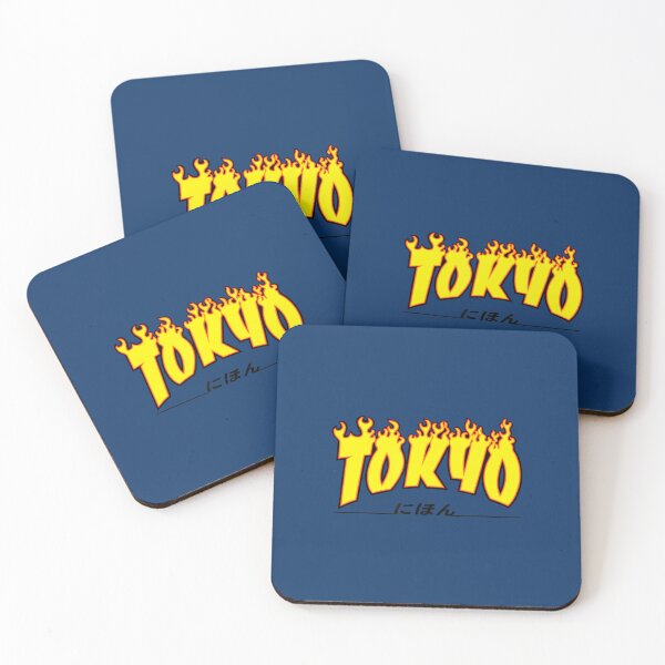 Item preview, Tokyo Japan Trasher Yellow, Orange, And Black, Flame designed and sold by KaiRuiwe.