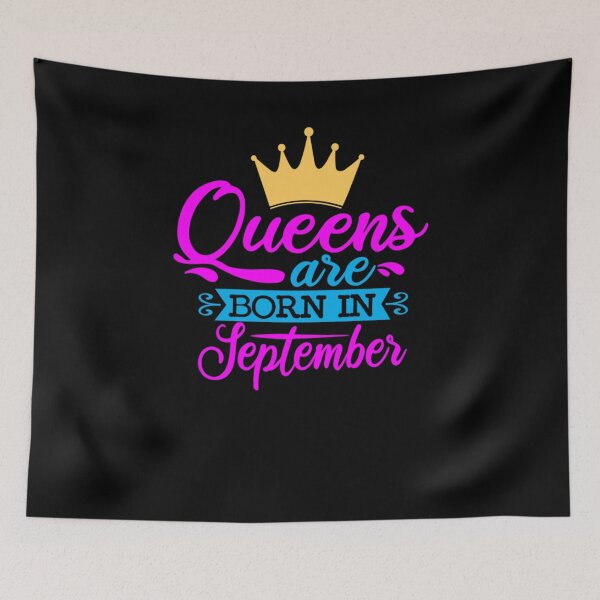 Item preview, Queens Are Born In September designed and sold by Penderhouse.
