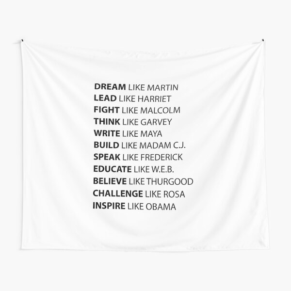 Black Hero | Black History | African American Civil Rights Leaders Tapestry