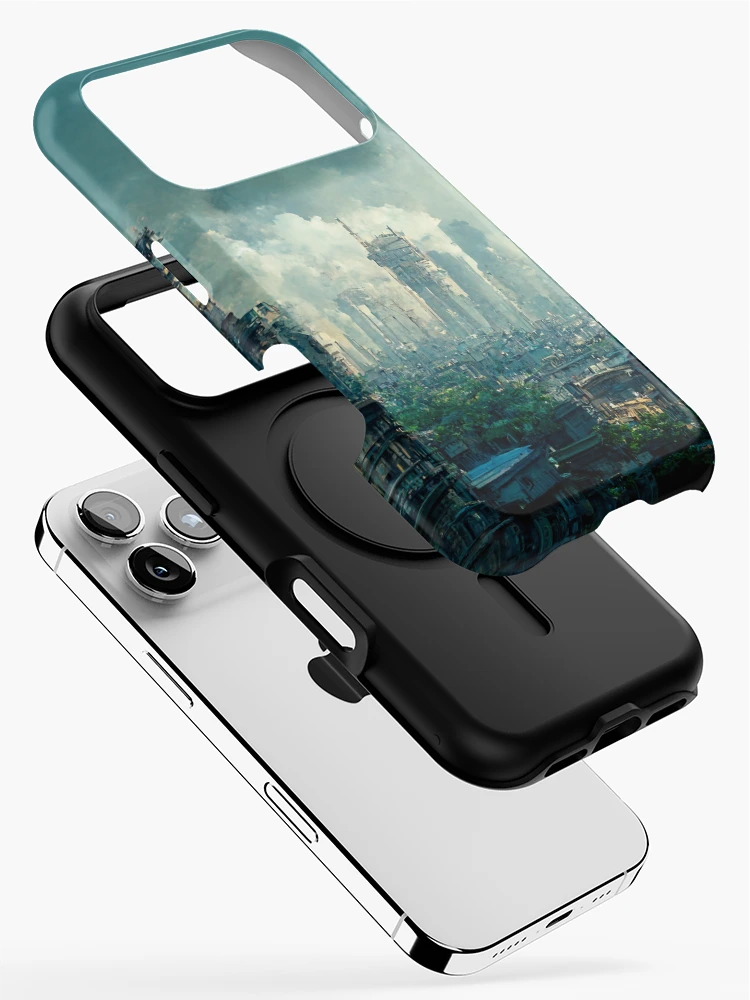 Thumbnail 2 of 4, iPhone Case, Pollution designed and sold by RicoInStudios.