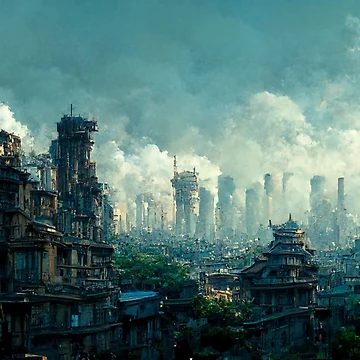 Artwork thumbnail, Pollution by RicoInStudios