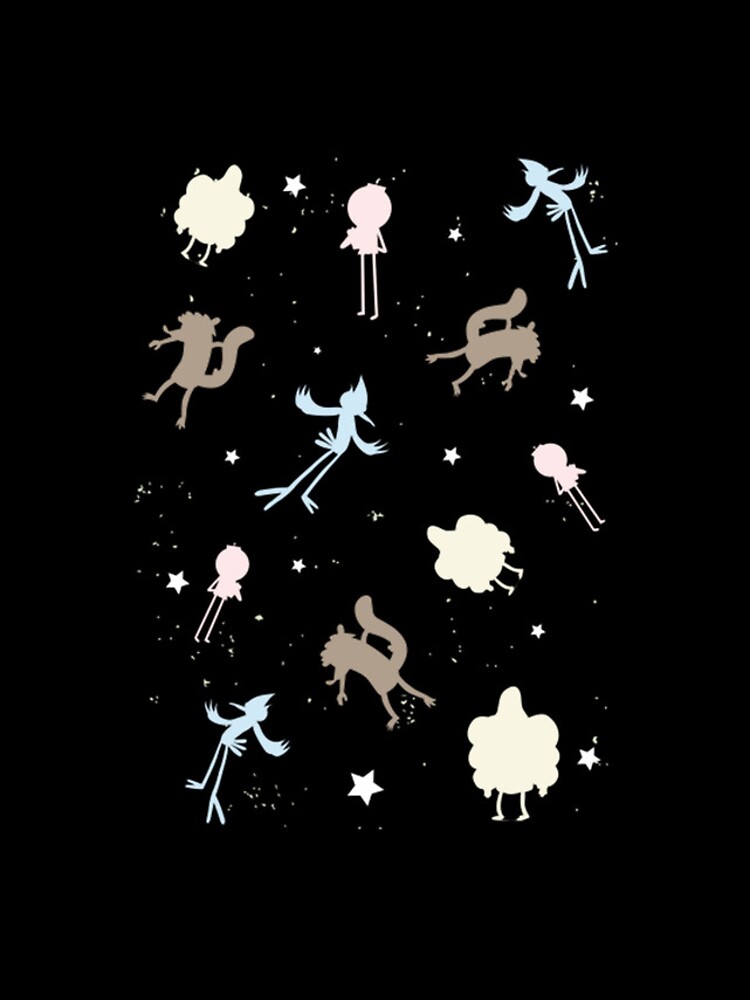 Thumbnail 4 of 4, iPhone Case, Regular Show Pattern designed and sold by Penderhouse.