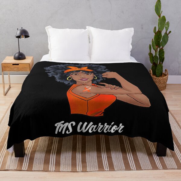 Item preview, Womens Ms Warrior Fighter Support Multiple Sclerosis Awareness designed and sold by EmilieWebeEW.