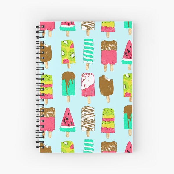Ice Cream Time Spiral Notebook
