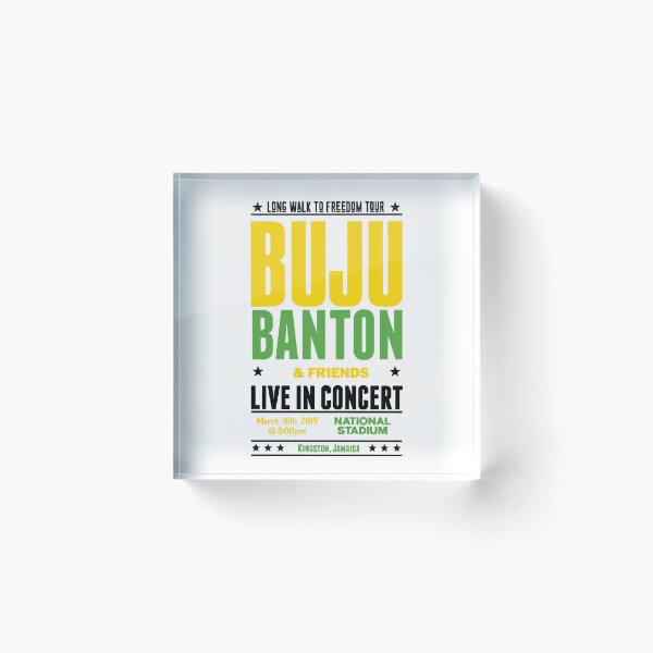 Item preview, Buju banton live in concert designed and sold by ShopGallery.
