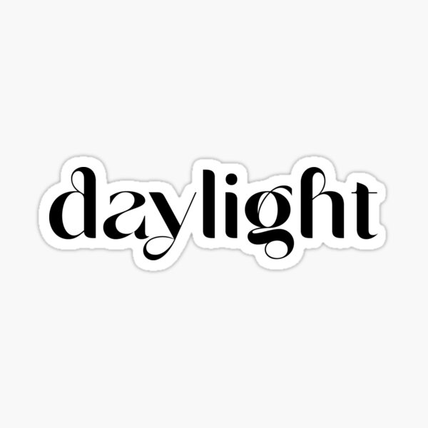 Daylight Sticker
