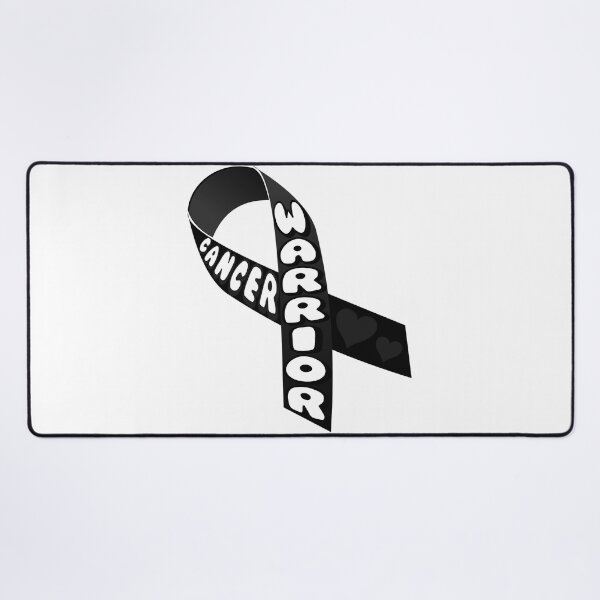 Item preview, Cancer WARRIOR Black Ribbon designed and sold by everything4eva.