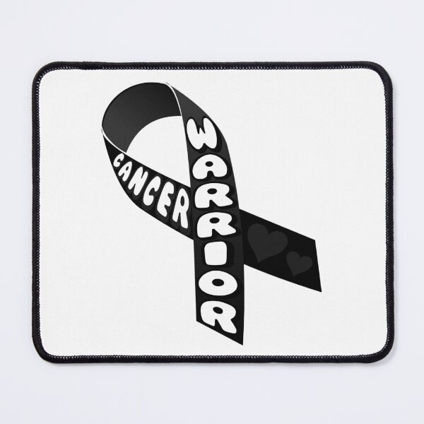 Item preview, Cancer WARRIOR Black Ribbon designed and sold by everything4eva.