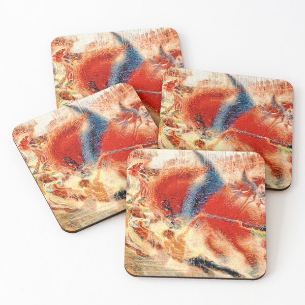 Item preview, The City Rises by Umberto Boccioni - digital enhancement designed and sold by NickoPrints.