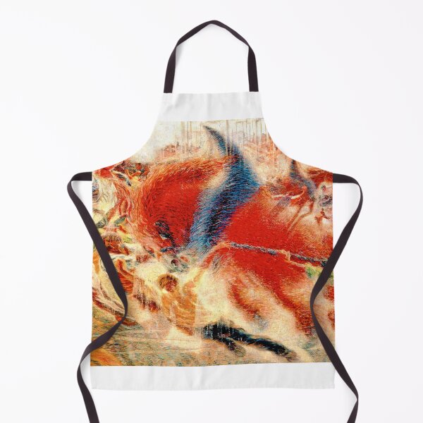 Item preview, The City Rises by Umberto Boccioni - digital enhancement designed and sold by NickoPrints.