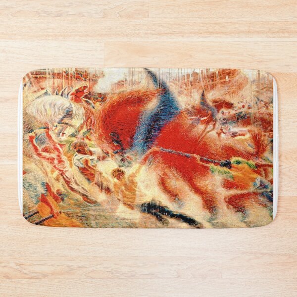 Item preview, The City Rises by Umberto Boccioni - digital enhancement designed and sold by NickoPrints.