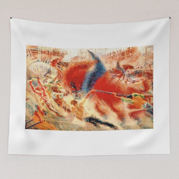 Item preview, The City Rises by Umberto Boccioni - digital enhancement designed and sold by NickoPrints.