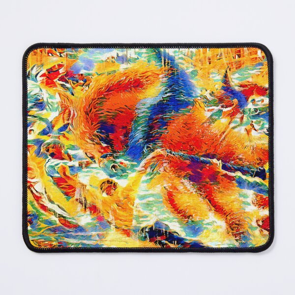 Item preview, The City Rises by Umberto Boccioni - colorful recreation designed and sold by NickoPrints.