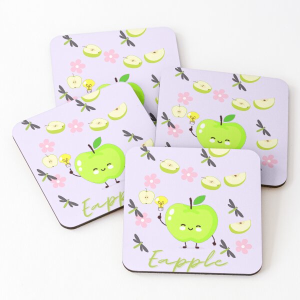 Item preview,  eapple t-shirts, funny eapple t-shirt, funny apple t-shirts, funny fruit t-shirts designed and sold by BLUE  bubble.